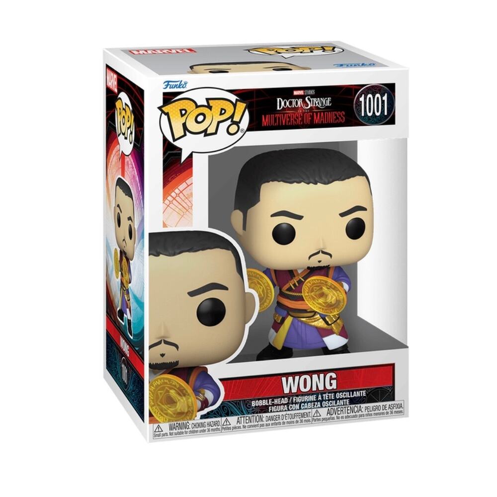 Wong Funko Pop #1001 Doctor Strange Multiverse of Madness NIB Bobble-Head Marvel